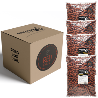CC Solution Boilies Premium Range - Red Kriller Boilies - 20KG - Box Deal