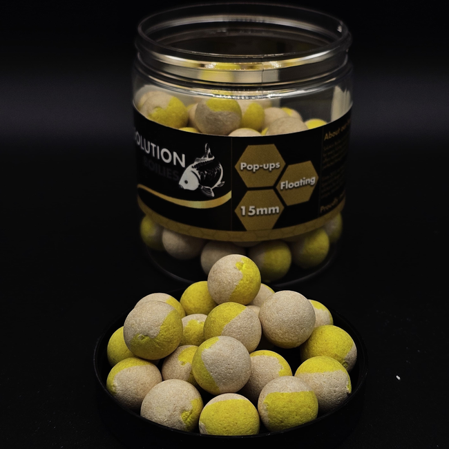 CC Solution Boilies InStecto Duo's - pop ups - 15mm - Blood Boosted