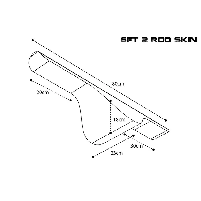 Nash Scope OPS - Hi Protect 2 Rod Skin - 6FT - Foedraal