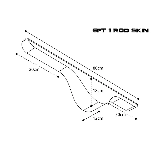 Nash Scope OPS - Hi Protect 1 Rod Skin - 6FT - Foedraal