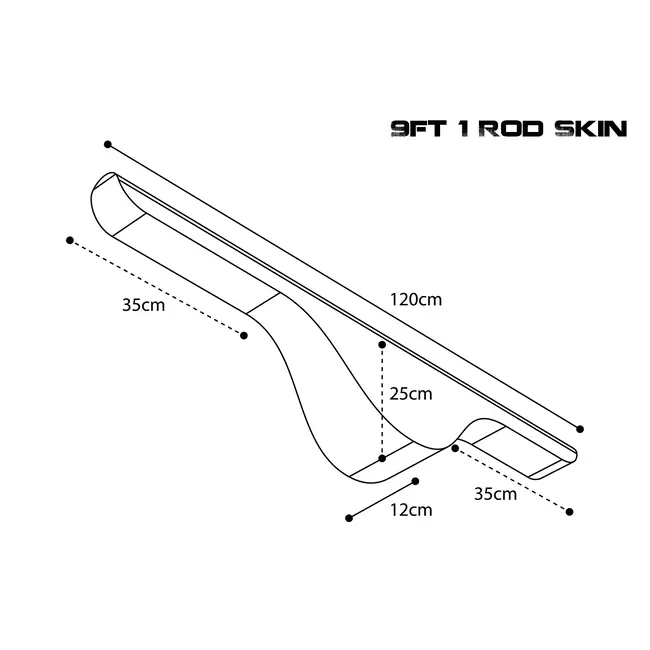 Nash Scope OPS - Hi Protect 1 Rod Skin - 9FT - Foedraal