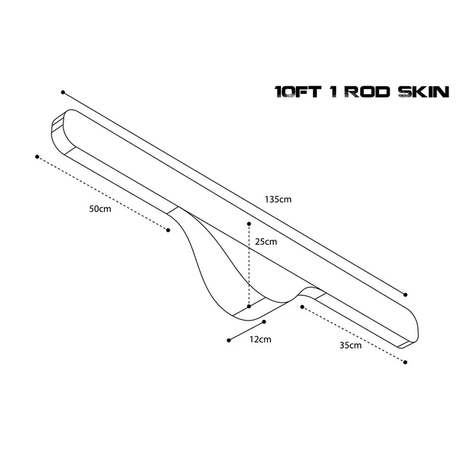 Nash Scope OPS - Soft Protect 1 Rod Skin - 9FT - Foedraal