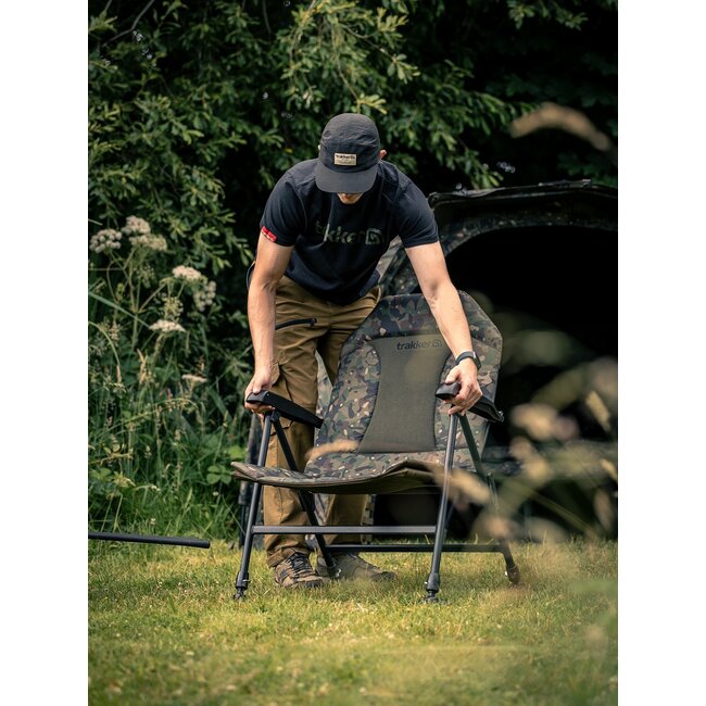 Trakker RLX - Armchair - Verstelbaar - Camo Design - Karperstoel