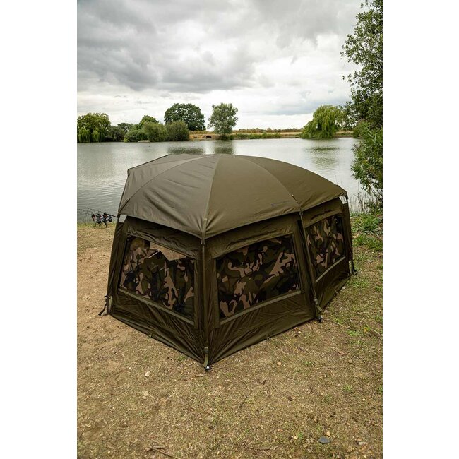 FOX Frontier 2 - X - Camo of Green - Verbeterde versie - Karper Bivvy