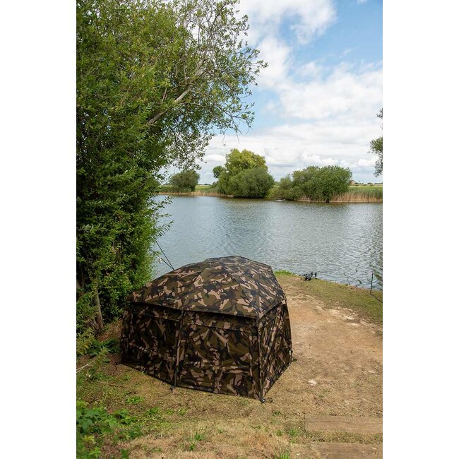FOX Frontier 2 - X Camo - Bivvy - Met Vapour Peak - Inclusief grondzeil