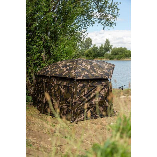 FOX Frontier 2 - X Camo - Bivvy - Met Vapour Peak - Inclusief grondzeil