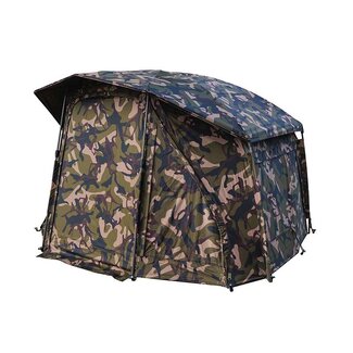 FOX Frontier 2 - XL Camo - 2-Persoons Bivvy - Extra Ruimte & Bescherming