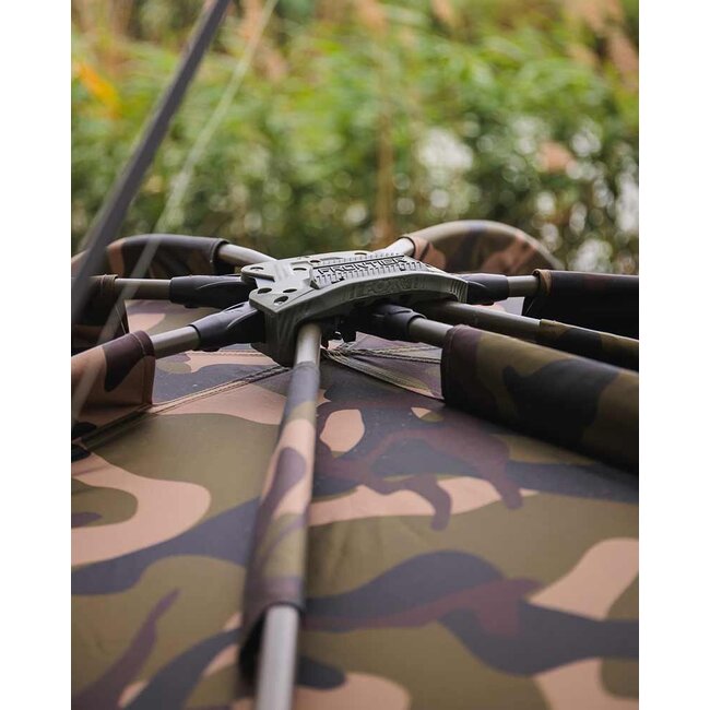 FOX Frontier 2 - XL Camo - 2-Persoons Bivvy - Extra Ruimte & Bescherming