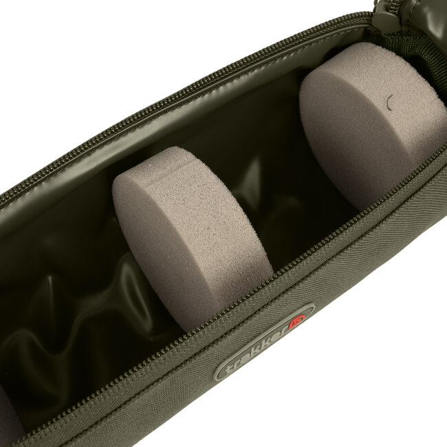 Trakker NXG Spare Spool Case - 4 Spoelen - Verstevigde Bescherming - Klittenbandsluiting