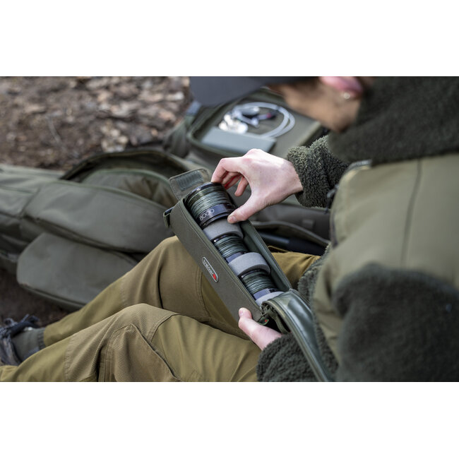 Trakker NXG Spare Spool Case - 4 Spoelen - Verstevigde Bescherming - Klittenbandsluiting