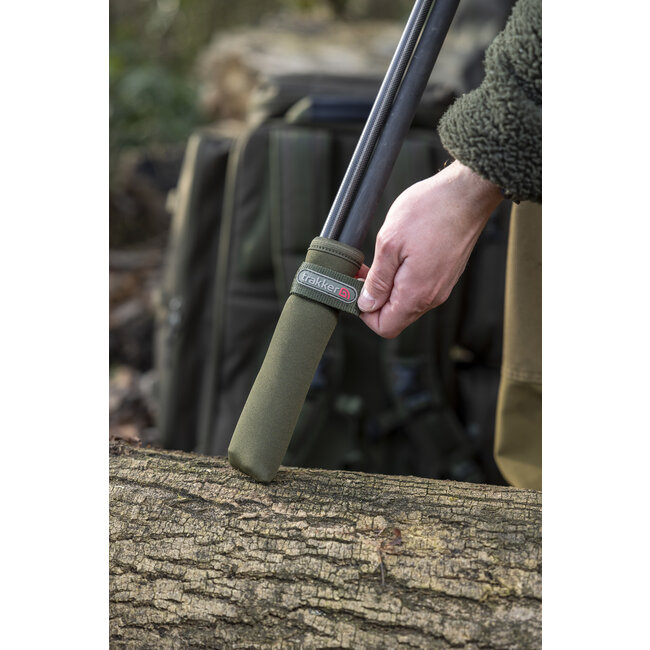 Trakker NXG Neoprene Tip & Butt Protectors - Slijtvast - Met Geweven Band