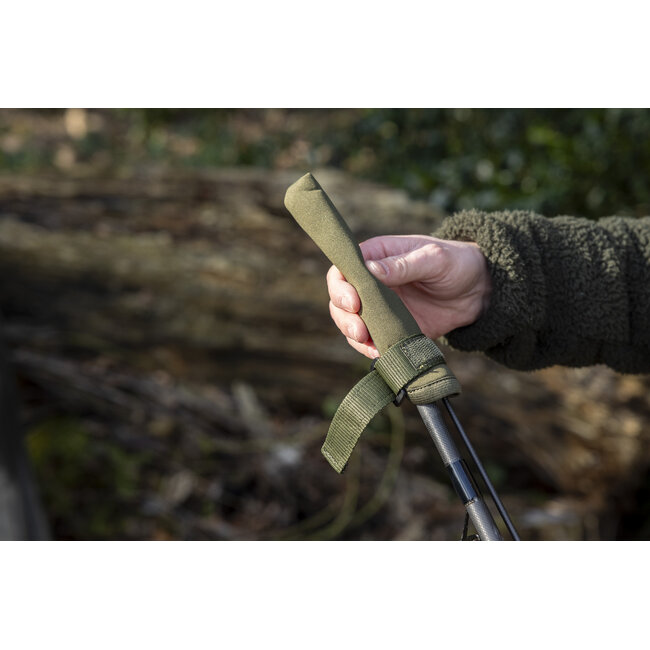 Trakker NXG Neoprene Tip & Butt Protectors - Slijtvast - Met Geweven Band