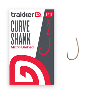 Trakker Curve Shank Hooks - Micro Barbed
