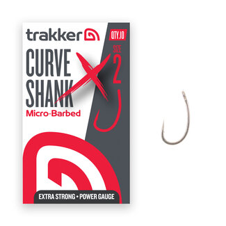 Trakker Curve Shank XS Hooks - Micro Barbed