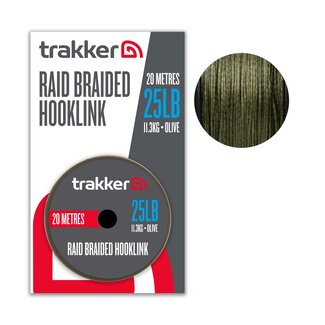 Trakker Raid Braided Hooklink - 20M