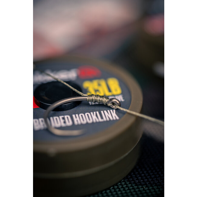 Trakker Raid Braided Hooklink 20M - Zinkende Vlochten Lijn - Ultrafijn & Duurzaam