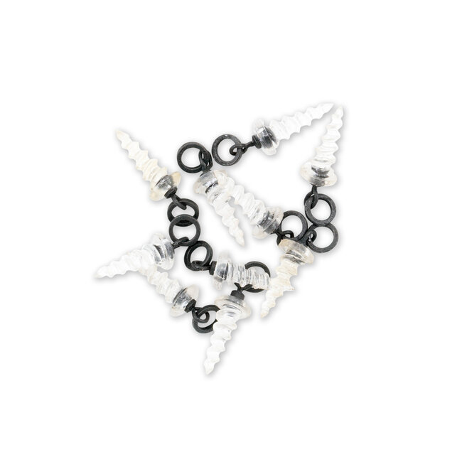 Trakker Plastic Bait Screws - Transparant - Conische Schroef - Ringmaat 20