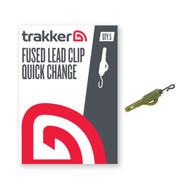 Trakker Fused Lead Clip Quick Change - Stevig Clip-systeem - Camouflage
