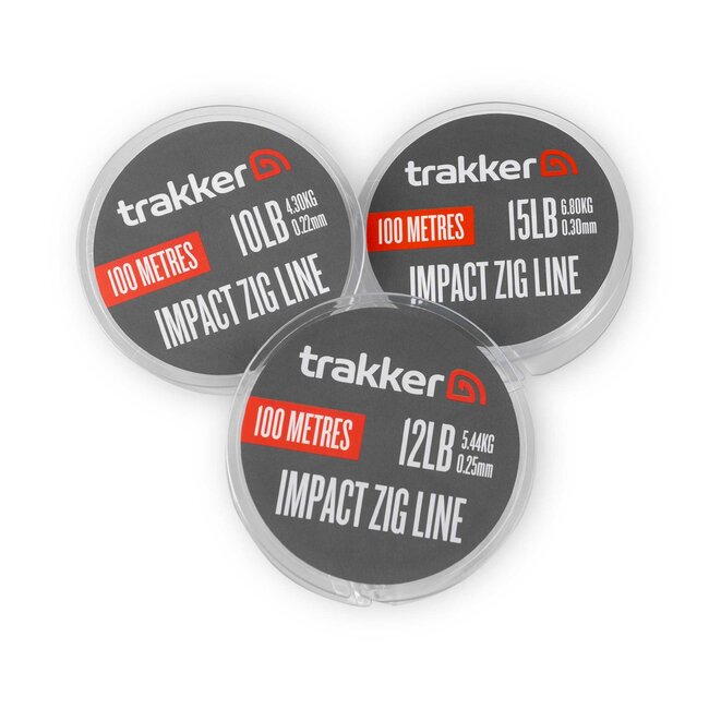 Trakker Impact Zig Line 100M - Copolymeer Monofilament - Neutraal Drijfvermogen