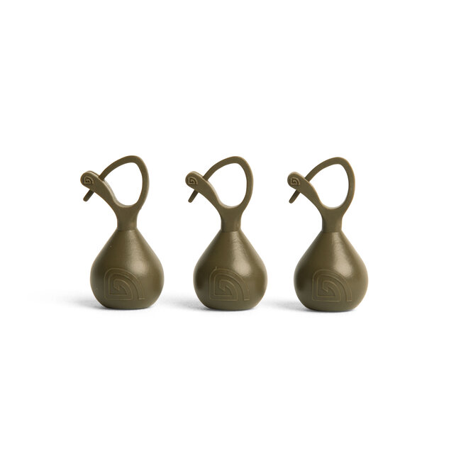 Trakker Back Leads - Loodgewicht - 3pcs