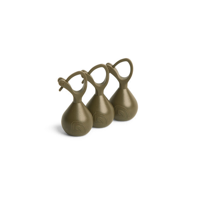 Trakker Back Leads - Loodgewicht - 3pcs