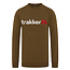 Trakker CR Logo Sweatshirt - groot geborduurd logo met elastische manchetten en zoom