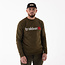 Trakker CR Logo Sweatshirt - groot geborduurd logo met elastische manchetten en zoom