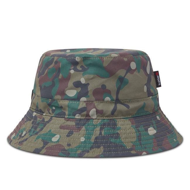 Trakker Reversible Bucket Hat - waterafstotende, omkeerbare vissershoed met camo-print