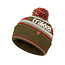 Trakker Team Bobble Hat - jacquard muts met contrasterende pompon en omgeslagen rand