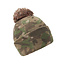 Trakker Bobble Hat - warme muts met camouflagepatroon en discreet merklogo