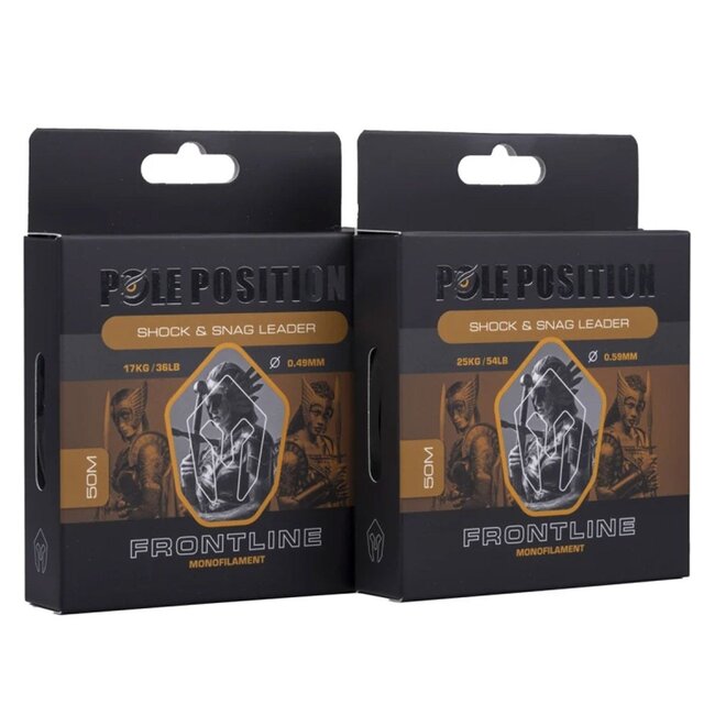 Pole Position Frontline Monofilament - Voorslag - Snag en Shock leader