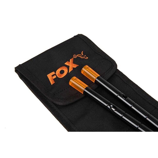 FOX Pro - Marker Sticks - Inclusief Meettouw en Opbergzak - Aluminium Set
