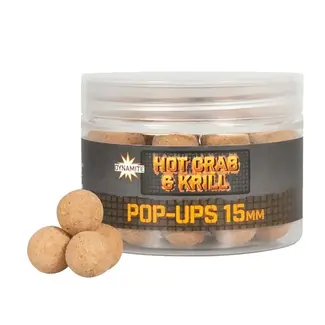 Dynamite Baits Hot Crab & Krill Pop-Ups - Foodbait - 15mm