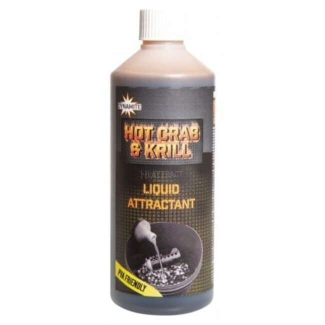 Dynamite Baits Hot Crab & Krill Liquid - 500ml