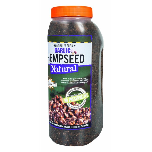 Dynamite Baits Frendzied Hempseed - Garlic - 2.5L - Klaar voor gebruik