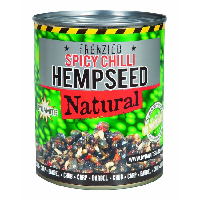 Dynamite Baits Frenzied Chilli Hempseed - 700gr - Klaar voor gebruik