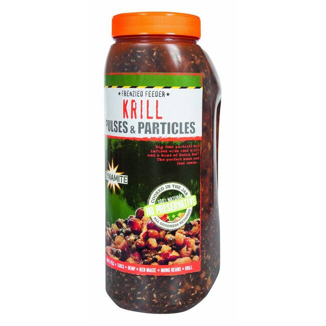 Dynamite Baits Frenzied Particles Krill - 2.5L - Klaar voor gebruik