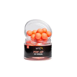 MTC Strawberry Big Fish - Hi-Visual - Pop-ups - 14mm