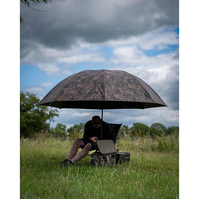 FOX 60" Camo Brolly - Lichtgewicht Paraplu - Sterk & Compact Ontwerp