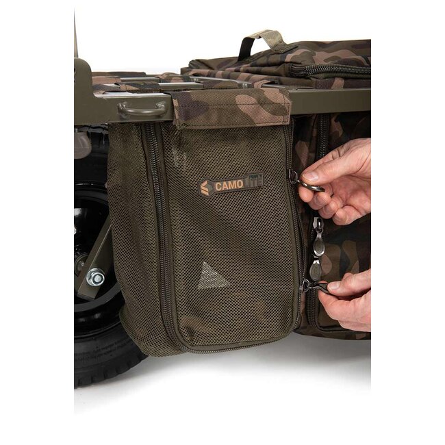 FOX Explorer Barrow Mk2 - Verstelbare Karperbarrow - Camo - Compact & Krachtig