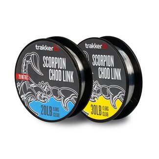 Trakker Scorpion Chod Link - Matte Clear - Stiff Filament