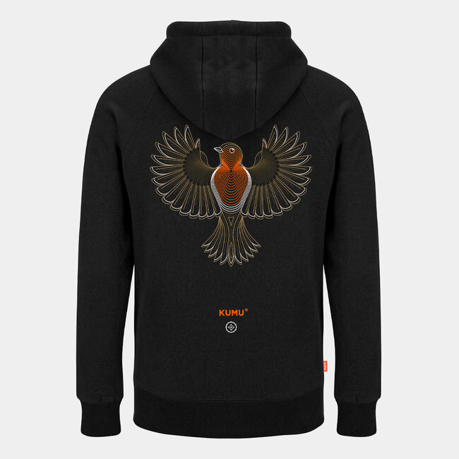 Kumu Little Red Hoodie - Robin Design - Hoodie