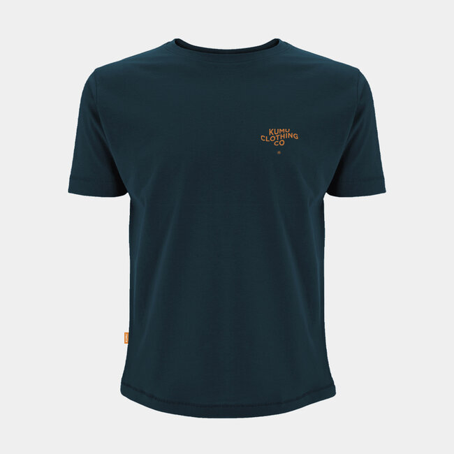 Kumu Ripples Tee - Deep Blue - Keyline Design - T-shirt