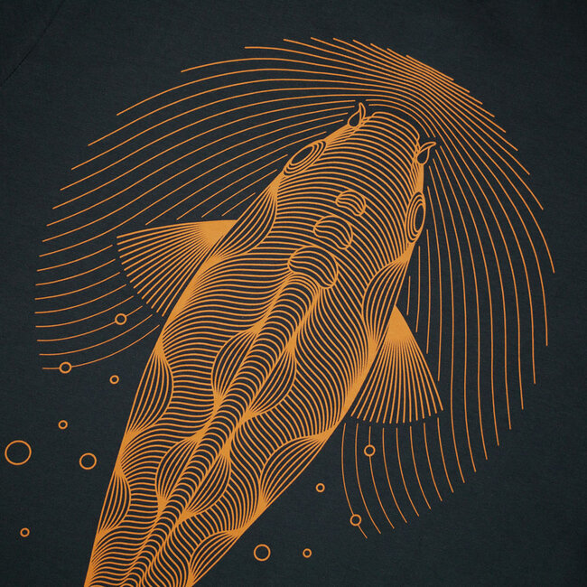 Kumu Ripples Tee - Deep Blue - Keyline Design - T-shirt