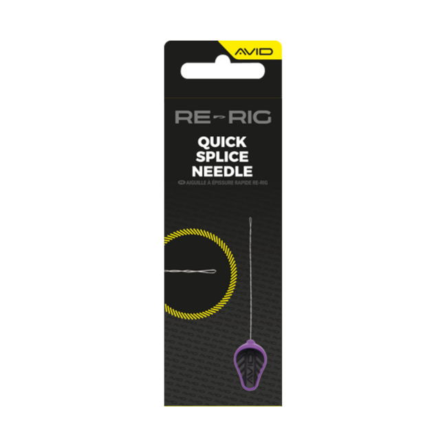 Avid Carp Re-Rig Quick-Splice Needle - Diamantvormig - Splicing Tool voor Leadcore & Leaders