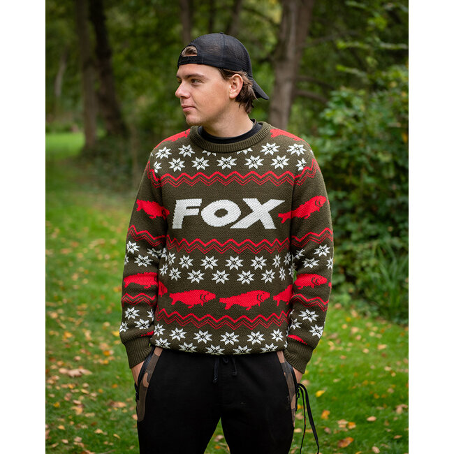FOX Xmas Jumper - Kersttrui - Warm & Comfortabel - Limited Edition