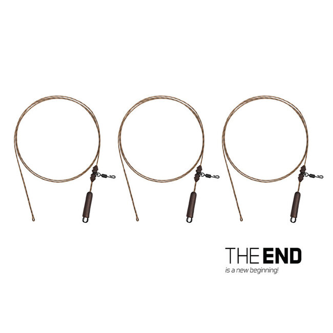 Delphin The End - Leadcore Heli - 80cm - 3 stuks