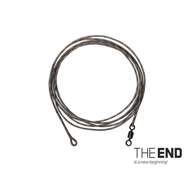 Delphin The END - Leadcore 1m - Swivel - 3 stuks - Kant en klaar