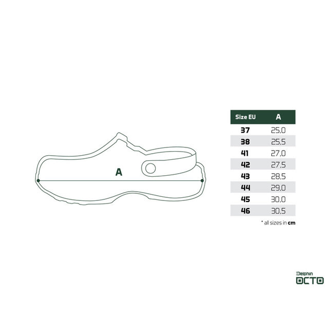 Delphin Octo Clogs - Groen