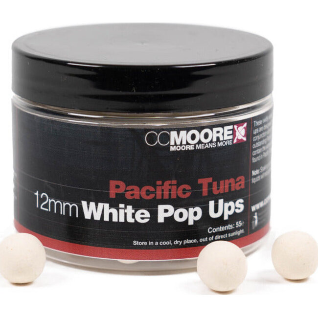 CC Moore Pacific Tuna - Pop-ups - 12mm - Wit